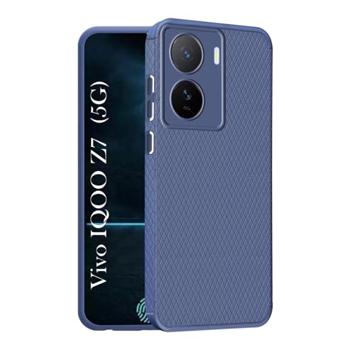 Image of Jkobi Back Cover Case for Vivo IQOO Z7 5G (Liquid Silicone | Side Grip | Camera Protection)