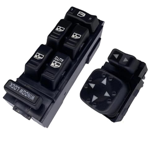 Interrupteur de lève-vitre électrique pour commande rétroviseur Chevrolet Tahoe gauche 15045085