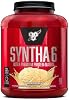 BSN SYNTHA-6 Premium Protein Powder, 6g de Fibra, Aislado de Whey, 48 Porciones | Mezcla de Proteína Multi-Fuente con Aislado de Whey, Caseína Micelar y Aislado de Proteína de Leche, Fibra y Grasas Saludables 5 Libras (Paquete de 1) 2