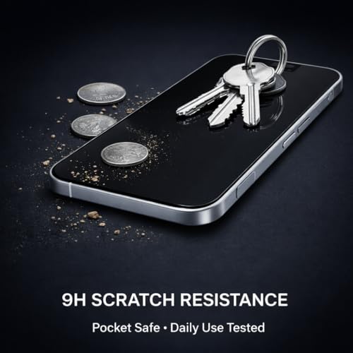 Image of Tempered Glass for Samsung Galaxy M14 | Galaxy F14 (6.6 Inch) Military Grade 9H Screen Guard, Anti-Scratch, Shatterproof, Edge-to-Edge Full Coverage - Black Border