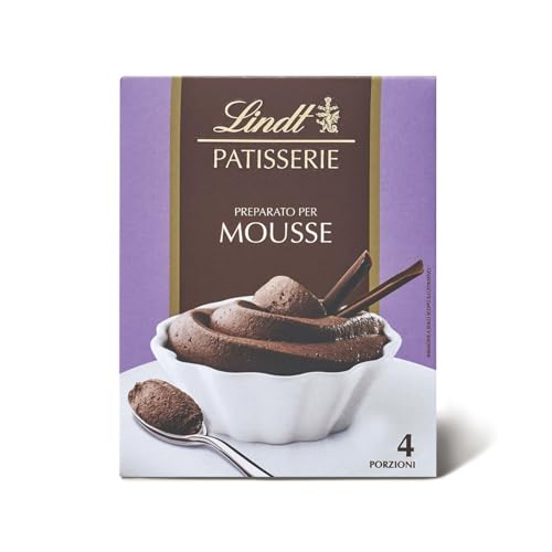 Lindt Mousse al Cioccolato, Preparato per mousse al cioccolato, Confezione 110g (per 4 porzioni)
