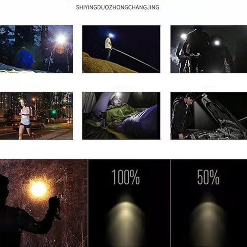 Luz solar para acampar compacta de 13x4x17cm para llevar en la mochila 6