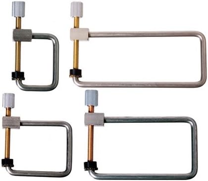 Violin/Viola Tool Set:4 Cleat Clamps, Fits Through F Hole to Set Cleat To Repair Crack VWWS