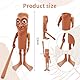 Dreaku Tung Tung Tung Sahur 3D Figure - Italian Brainrot BRR Patapim Collectible Figurine, Viral 3D Printed Animal Art for Fans, Home & Desk Decoration