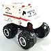 Yostyle Movie Cars 2 3 Black Storm Jackson McQueen Curz Mater Giant Wheels Cars 1：55 Diecast Vehicles Toys（Wheel Ambulance）