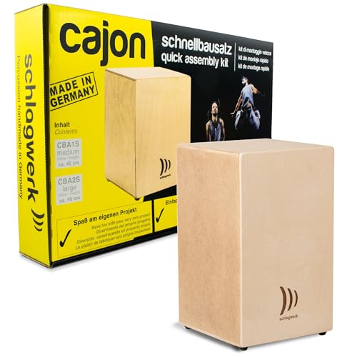 Schlagwerk CBA20S Cajon Large Bausatz - helles Holz, Birke - 50 x...
