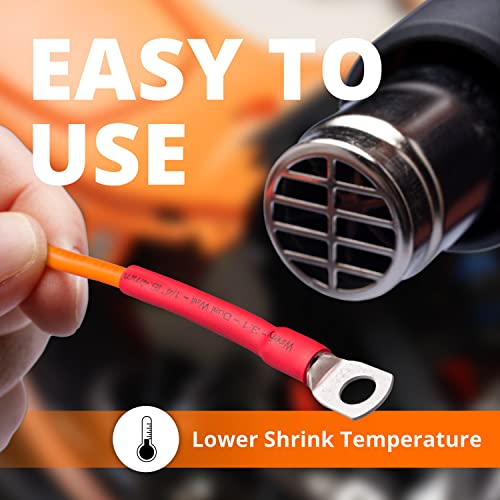 image for Wirefy Heat Shrink Tubing Kit - 3:1 Ratio Adhesive Lined, 1.75