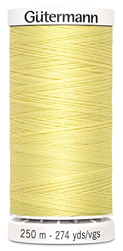 Gutermann Hilo Universal 273 Yardas Color Crema miniatura 1
