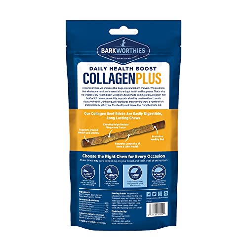 Barkworthies 6" Chicken Wrapped Collagen Dog Sticks, 2 Oz., Pack Of 3 #TOP1