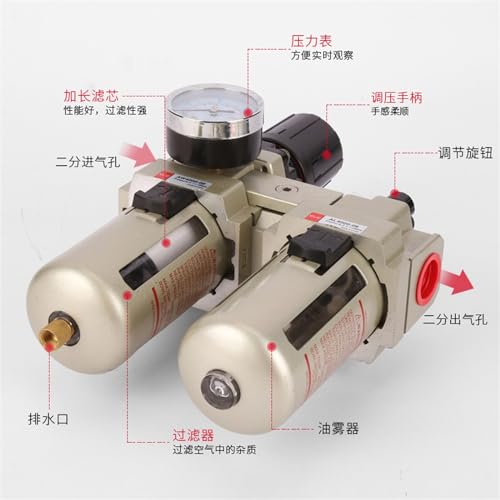 Régulateur AC3010-02 pour compresseur et outils pneumatiques