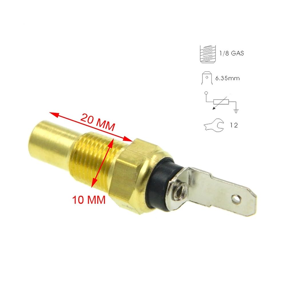 Sensor de Temperatura del refrigerante del Coche para Suzuki Swift 1984-1989 Sensor de Temperatura del Agua refrigerante 34850-50A00-000 91112311 91138061 96052069
