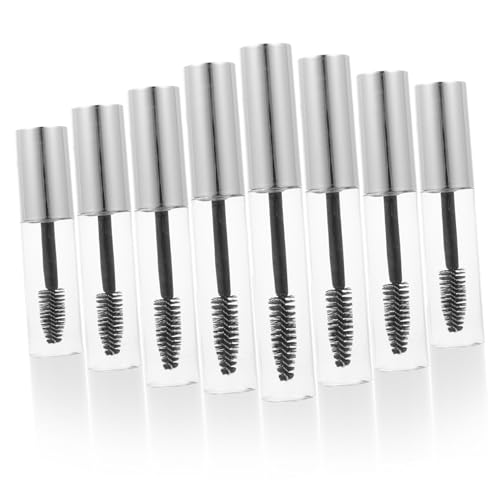 PAMINGONO クリーム用詰め替え可能な空の チューブ8個 10ml プラスチック容器 ポータブル 漏れ防止 旅行 用