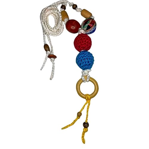 Colar Chocalho para Amamentação Com Atividades Sensoriais, SaveMilk, Colorido