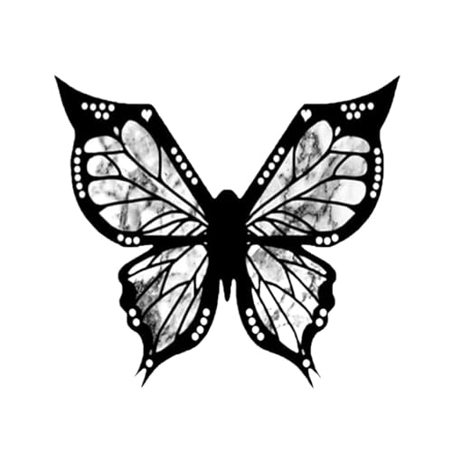 Haoyull Mariposa para delineadores de ojos, herramienta de maquillaje rápido para cejas, pestañas, labios, herramienta de estampado de línea