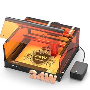 ATOMSTACK A24 Pro U Series 20-24W lasergraveermachine F60 60L/min luchtondersteunde optische lasergraveermachine Power Laser All-in-One Graveermachine met B3 Box Pinpoint Camera