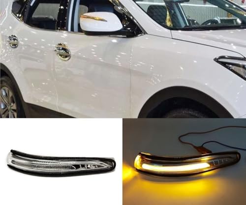 Intermitente espejo retrovisor lateral para Santa Fe Sport e IX45 2013 a 2016 2