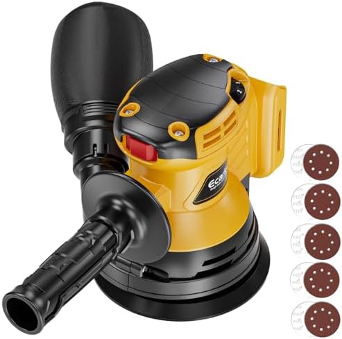 Ecarke Cordless Random Orbital Sander Compatible With Dewalt Batt...
