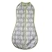 Woombie Original Nursery Swaddling Blanket - For Babies up to 3 Months (Stardust Elephant, 5-13 lbs)