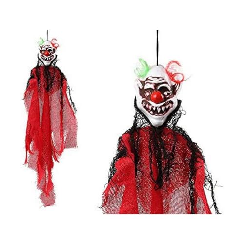 ATOSA pendente decoração halloween palhaço 60 cm