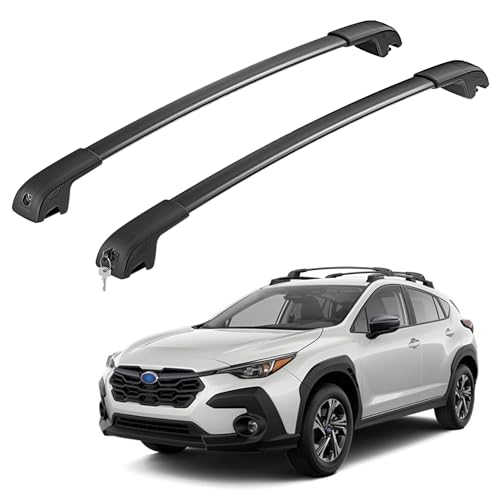 HmmtyRack Car Roof Rack Cross Bars for Subaru 2024 Crosstrek with Lock