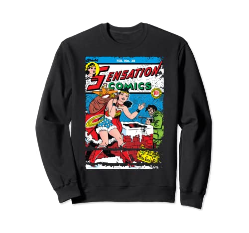 Image of DC Wonder Woman Cover 38 Xmas Sweatshirt