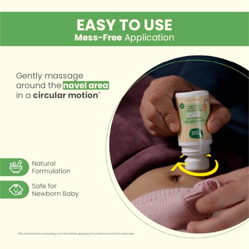 Image of Mother Sparsh Tummy Roll On For Baby, Colic Relief, Constipation and Indigestion With Hing & Saunf | 100% Ayurvedic - 40ml