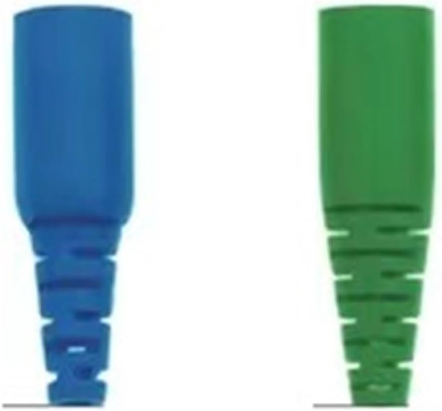 FC-Boot 1000pcs for Fiber Optic Connector Kits Drop Cable Short Boat Blue Green 3.0mm 2.0mm 0.9mm