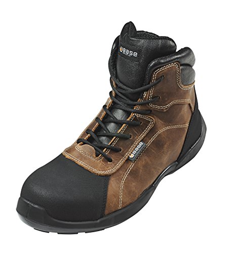 BASE Protection Rafting Top S3 SRC Zapato de Seguridad, Talla: 42, Color: Marrón/Negro, B0610BRK42