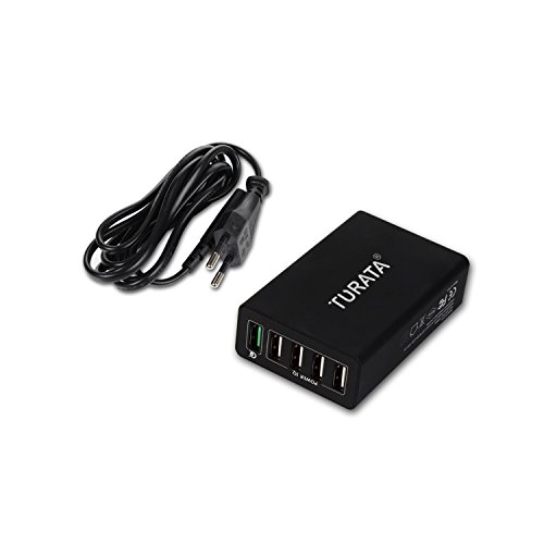 Caricatore USB da Muro,Turata Quick Charger 3.0