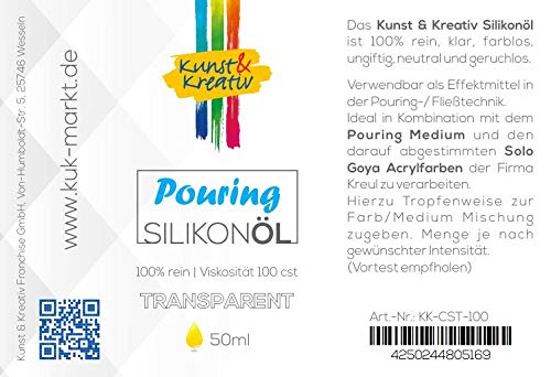 Kunst & Kreativ Aceite de silicona (50 ml)