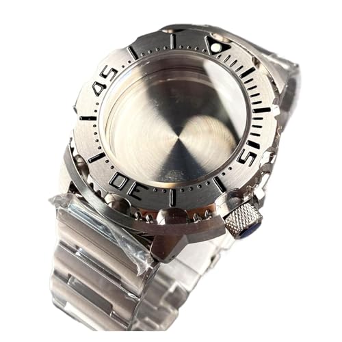 [XGYOMVB] 42mm 20ATM _CuX^[EHb`P[X XeXX`[uXbg Tt@CANX^ NH35 NH36 [ug 3.8NE 120NbN(Silver case set)