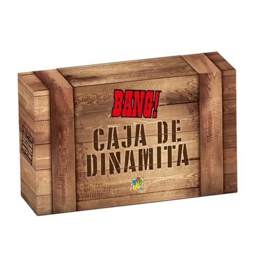 dV Giochi Bang Caja de Dinamita, Colección Completa del Juego Bang, A Partir de 8 Años, De 4 a 7 Jugadores, 40 Minutos por Partida, Español