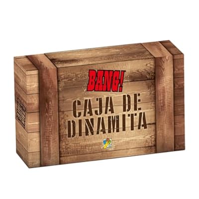 dV Giochi Bang Caja de Dinamita, Colección Completa del Juego Bang, A Partir de 8 Años, De 4 a 7 Jugadores, 40 Minutos por Partida, Español | Ya disponible en tu tienda friki favorita! En mundofriki.es!