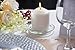 Juvale Pillar Candle Holder Plates - 4 in, Clear, 12-Pack - Glass Candle Base Plate - Wedding, Spa & Party Decor