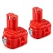 Produktbild [2 Stück] FUNMALL 12V 3.6Ah NI-MH Werkzeugakku für Makita PA12 1220 1222 1233S Kompatibel mit 192696-2 192698-8 192698-A 193138-9 193157-5