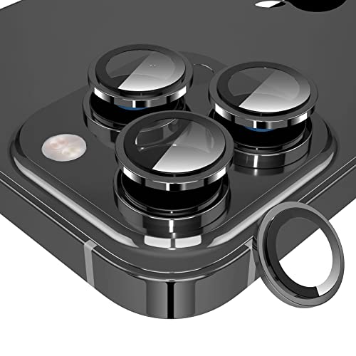 Image of YWXTW [Upgraded Camera Lens Protector for iPhone 13 Pro Max 6.7 Inch /iPhone 13 Pro 6.1 Inch, [Keep Original Camera] [Installation Frame] Tempered Glass Camera Lens Cover, 1 Set