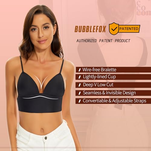 Soutien-gorge dos nu invisible triangle convertible taille basse - 4