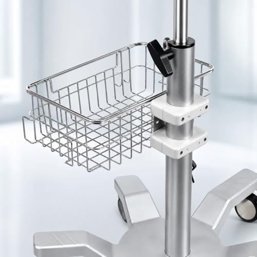 Chariot médical réglable pour transporter facilement le matériel de soin sans effort - 5