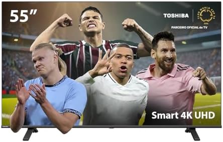 Smart TV 55" 4K Dolby Audio Toshiba Vidaa - TB023M