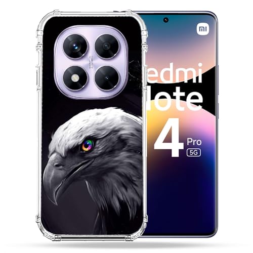 Coque Redmi Note 14 Pro 5G Cokitec Antichoc Motif Aigle Royal