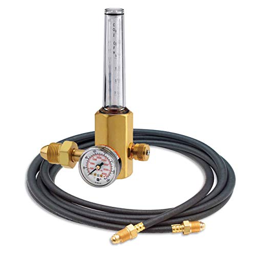 Miller H2051B-580H Economy Flowmeter Regulator 50 Psi With Hose #TOP6