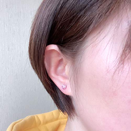 20G Stud Earrings Set for Girls Sensitive Ears with Screw on Safety Backs Surgical Steel Womens Tragus Cartilage Piercing Jewelry Hypoallergenic4