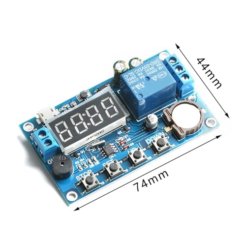 Relais temporisé en temps réel avec horloge intégrée pour programmation DC 5V