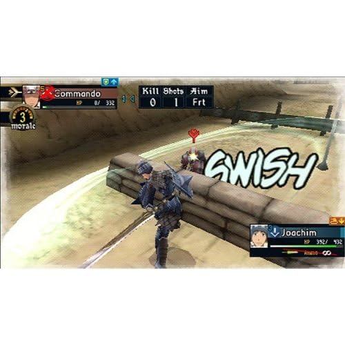 Jeu Valkyria Chronicles II RPG Pour PSP - Version Loose (sans Boîte) - Bon état