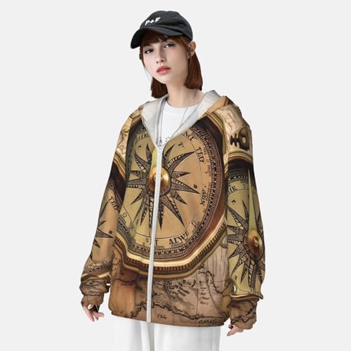 Chaqueta liviana con capucha y protección solar UPF 50+ miniatura 2