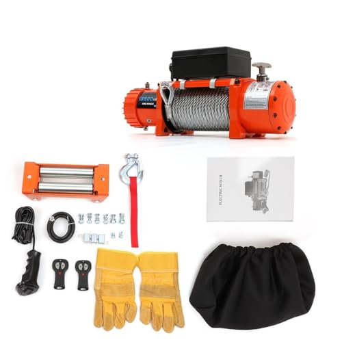 Winche eléctrico SCITOO 13500Ibs 24V 4WD ATV UTV miniatura 1