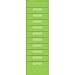 Teacher Created Resources Lime Polka Dots 10 Pocket File Storage Pocket Chart (20737)