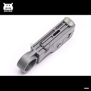 DEVMO Cable Stripper Coaxial Wire Coax Stripping Tool RG6 RG8 RG58 RG59 Universal