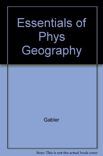 Essentials of Physical Geography, Media Edition... 0534422829 Book Cover