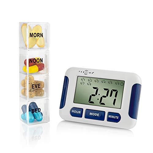 TabTime Timer, Electronic Pill Reminder with 8 Alarms per Day, Essential for Parkinson's Patients - Thumbnail 7